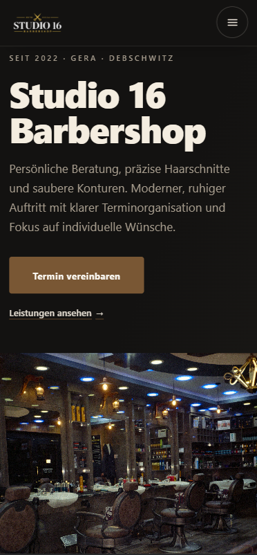 Signature – mobile Ansicht